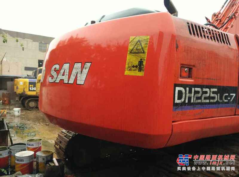 陕西出售转让二手10000小时2005年大宇DH220LC挖掘机