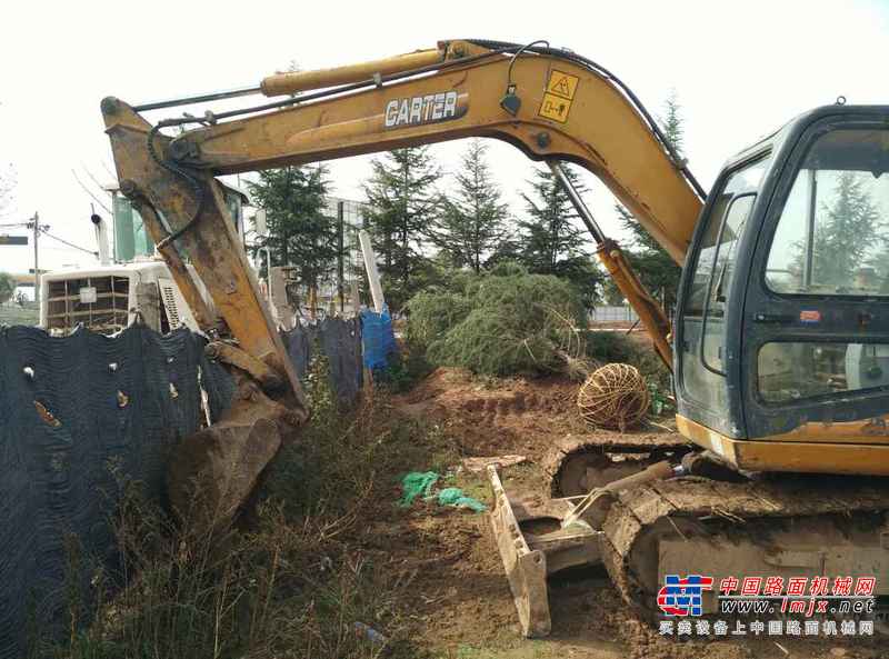 陕西出售转让二手10800小时2006年卡特重工CT80挖掘机