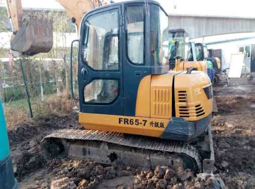 山西出售转让二手5000小时2010年福田雷沃FR65挖掘机