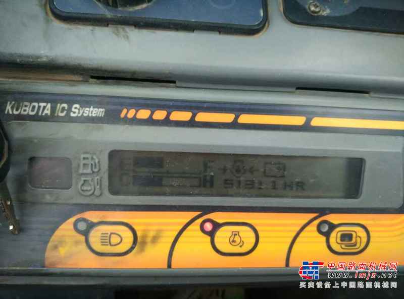 陕西出售转让二手5100小时2011年久保田KX155挖掘机