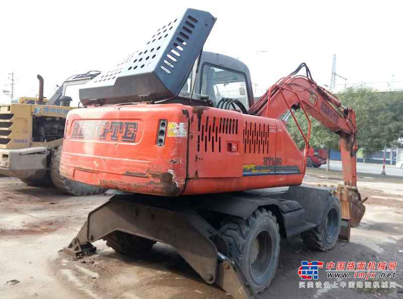 山西出售转让二手3400小时2010年恒特重工HT80挖掘机