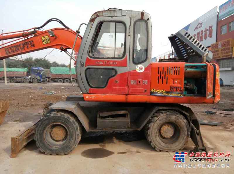 山西出售转让二手3400小时2010年恒特重工HT80挖掘机