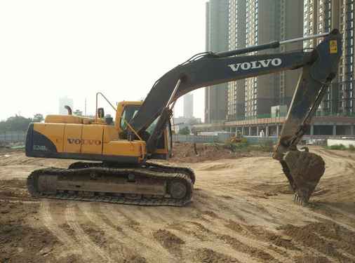 陕西出售转让二手6283小时2010年沃尔沃EC210BLC挖掘机
