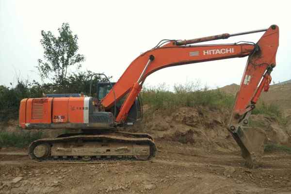 陕西出售转让二手9100小时2010年日立ZX240挖掘机