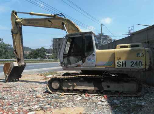 江西出售转让二手5000小时2010年住友SH200挖掘机