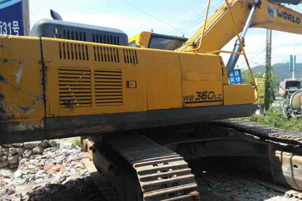 江西出售转让二手3600小时2012年沃得重工W2360LC挖掘机