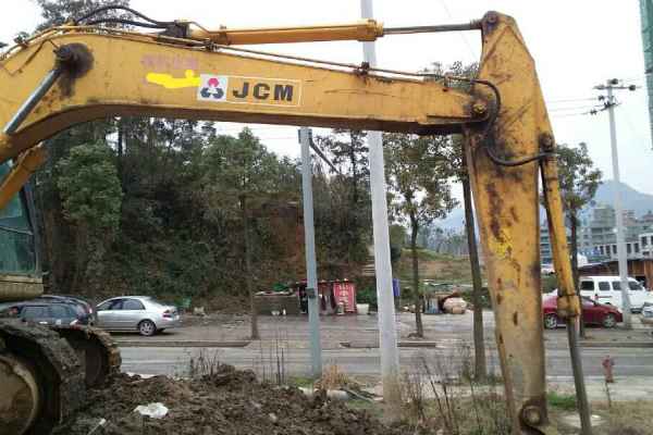 贵州出售转让二手5000小时2010年山重建机JCM921C挖掘机