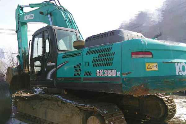 辽宁出售转让二手9000小时2012年神钢SK350LC挖掘机