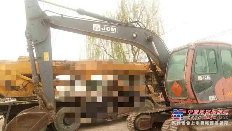 山东出售转让二手8000小时2008年山重建机JCM913A挖掘机
