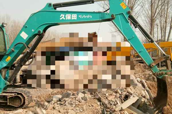 山东出售转让二手1100小时2014年久保田KX155挖掘机