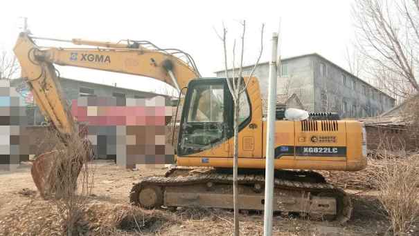 山东出售转让二手3500小时2012年厦工XG822LC挖掘机