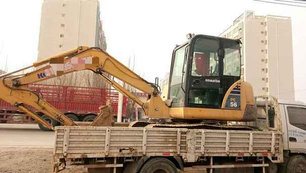 山东出售转让二手7000小时2009年小松PC56挖掘机