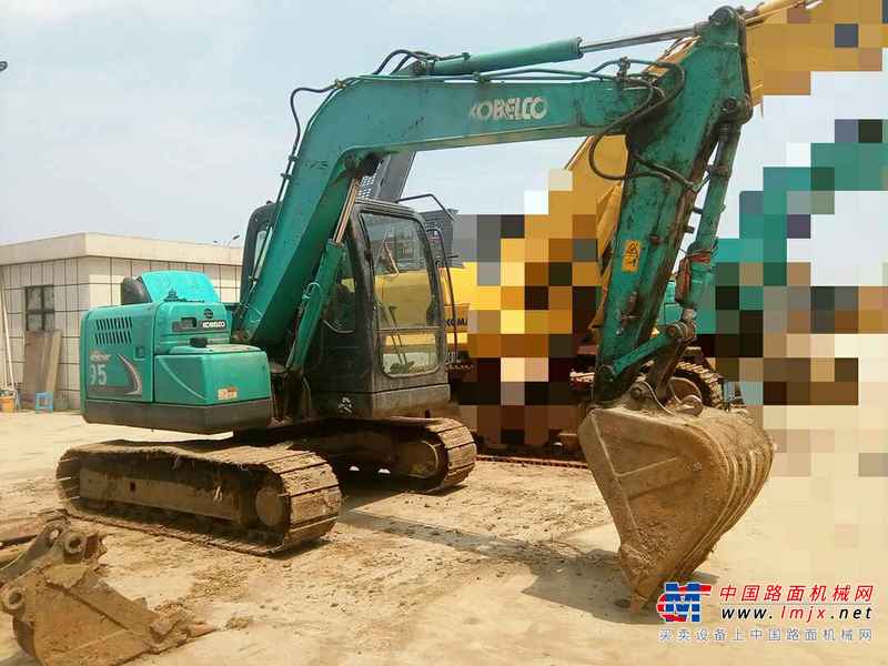贵州出售转让二手6402小时2013年神钢SK75挖掘机