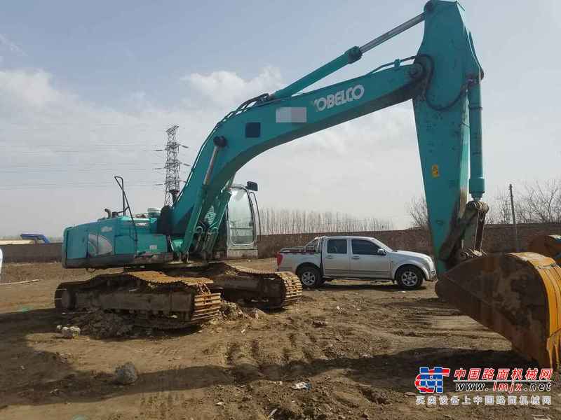 宁夏出售转让二手8000小时2008年神钢SK260LC挖掘机