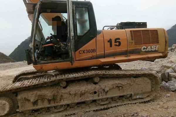 贵州出售转让二手15080小时2011年凯斯CX360B挖掘机