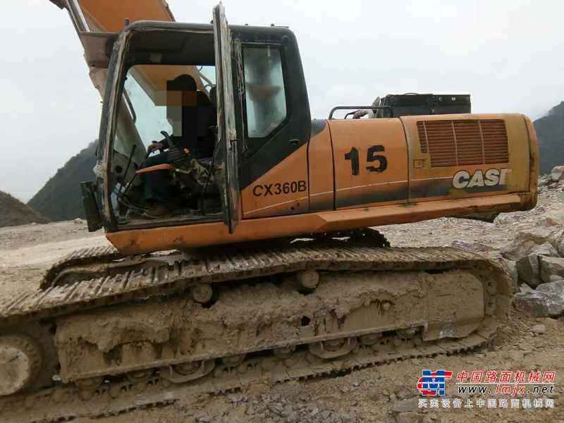 贵州出售转让二手15080小时2011年凯斯CX360B挖掘机