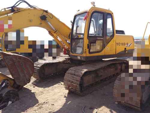 内蒙古出售转让二手10000小时2011年玉柴YC135挖掘机