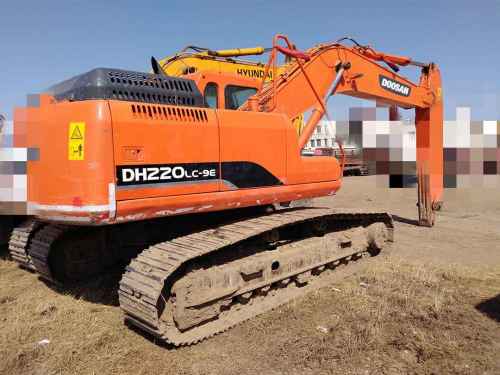 内蒙古出售转让二手2000小时2014年斗山DH220LC挖掘机