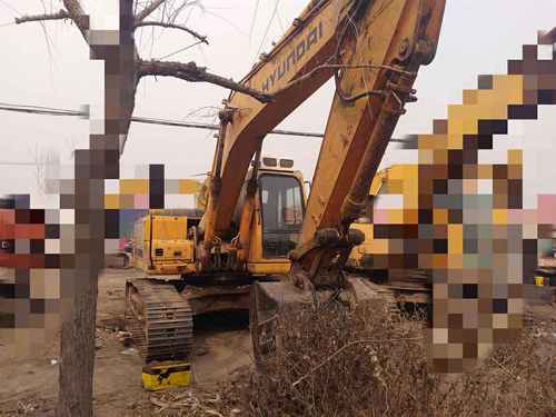 内蒙古出售转让二手20000小时2007年现代R225挖掘机