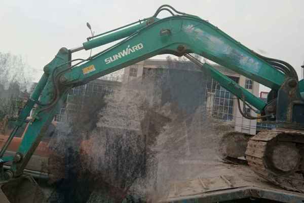 宁夏出售转让二手6000小时2011年山河智能SWE70挖掘机