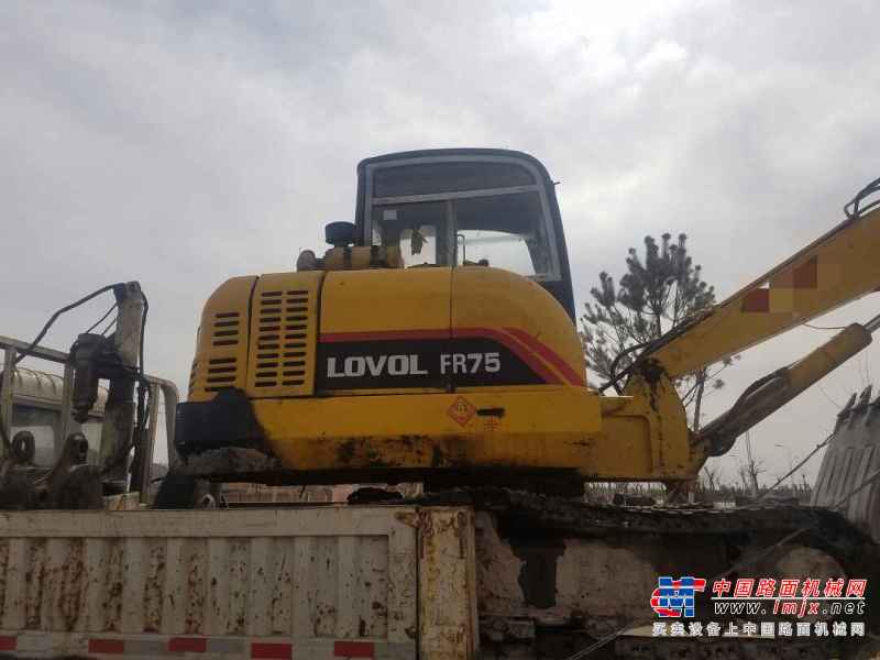 内蒙古出售转让二手10000小时2009年福田雷沃FR65挖掘机