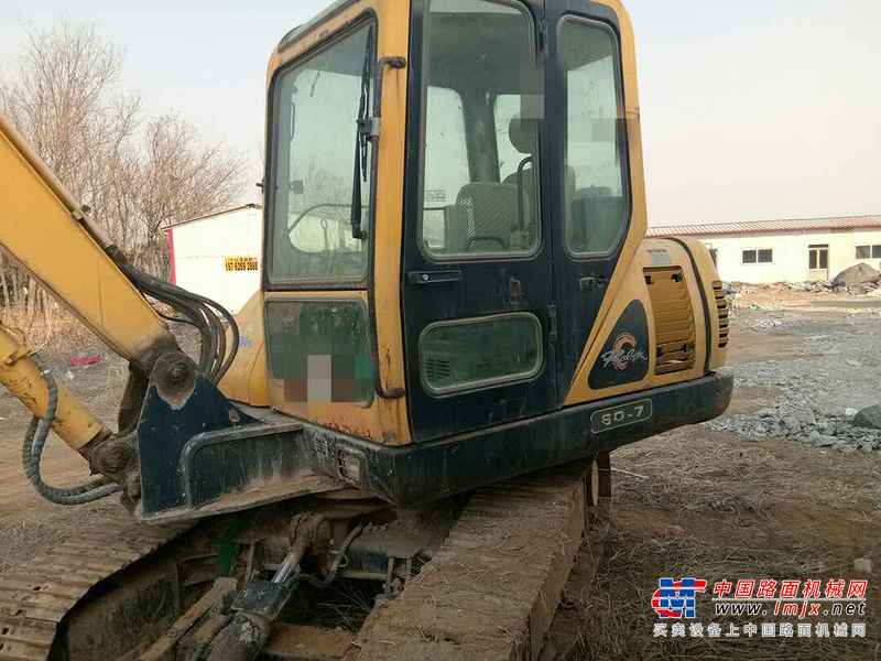 山东出售转让二手10000小时2008年现代R55挖掘机