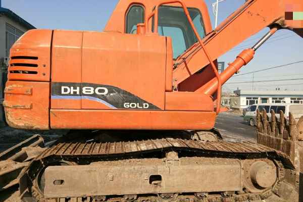 吉林出售转让二手10000小时2009年斗山DH80GOLD挖掘机