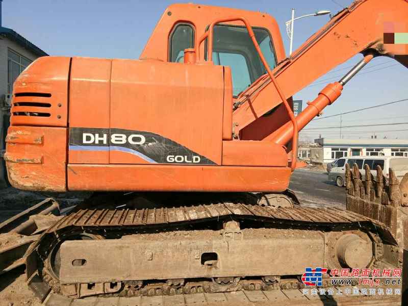 吉林出售转让二手10000小时2009年斗山DH80GOLD挖掘机