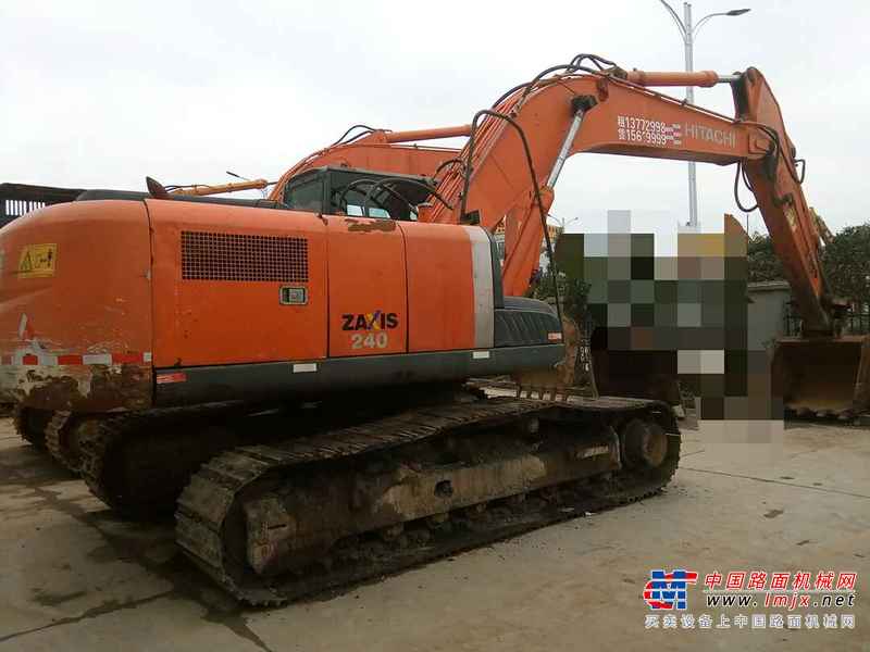 贵州出售转让二手6690小时2011年日立ZX240挖掘机