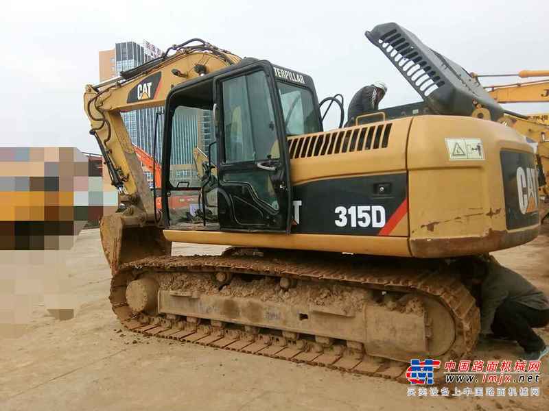 贵州出售转让二手7809小时2010年卡特彼勒315D挖掘机
