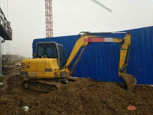 河南出售转让二手2500小时2015年徐工XE60挖掘机