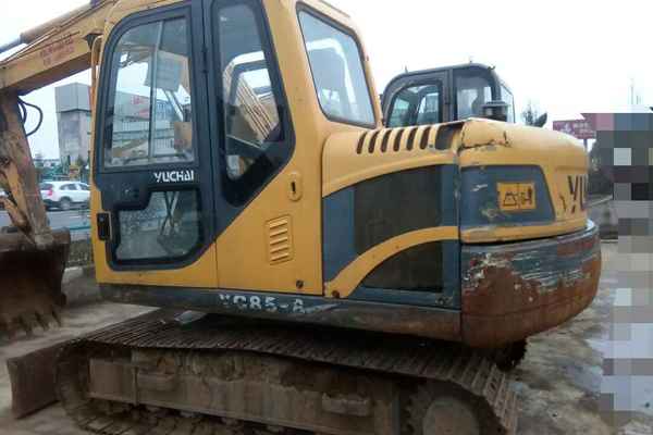 贵州出售转让二手7809小时2011年玉柴YC85挖掘机