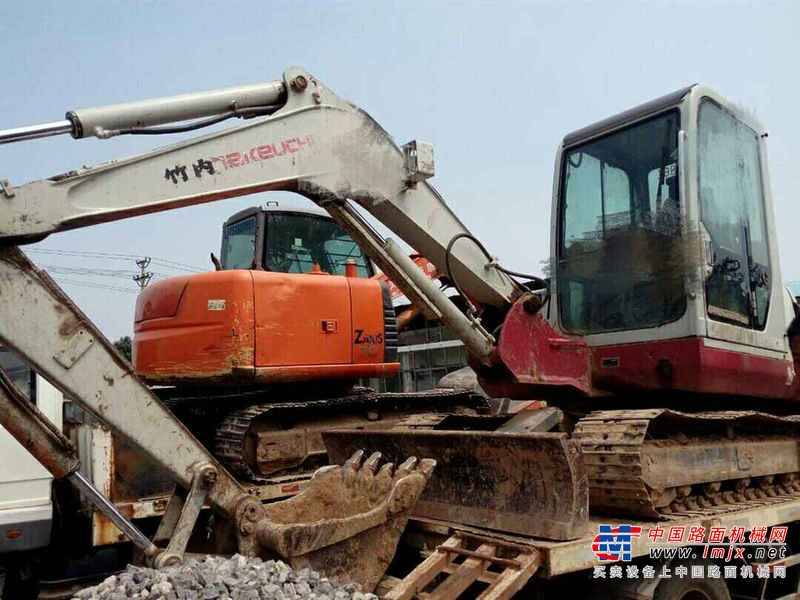 山西出售转让二手10800小时2008年竹内TB150C挖掘机