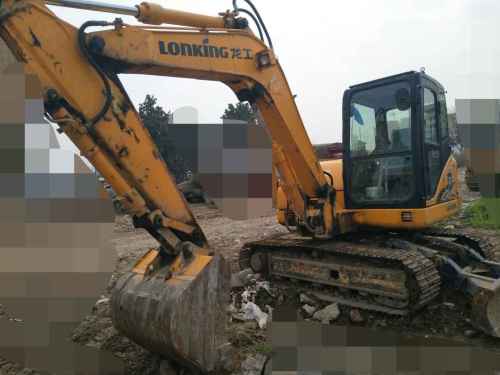 河南出售转让二手7000小时2011年龙工LG6085挖掘机
