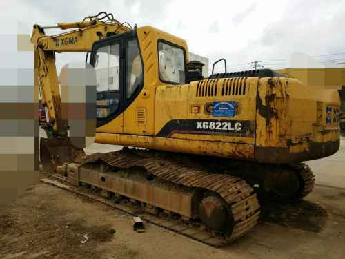 广西出售转让二手12500小时2010年厦工XG822LC挖掘机