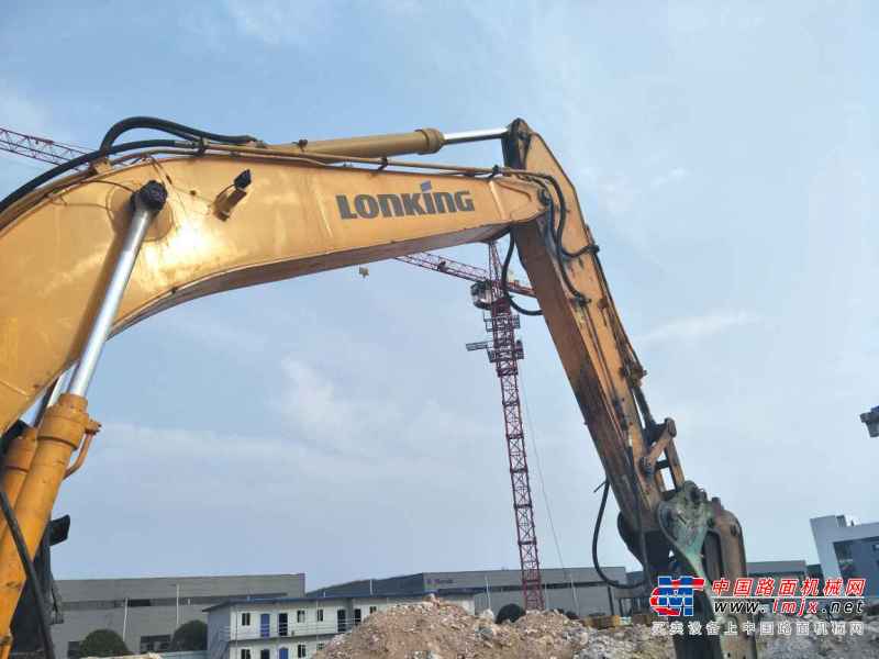 贵州出售转让二手6540小时2011年龙工LG6225挖掘机