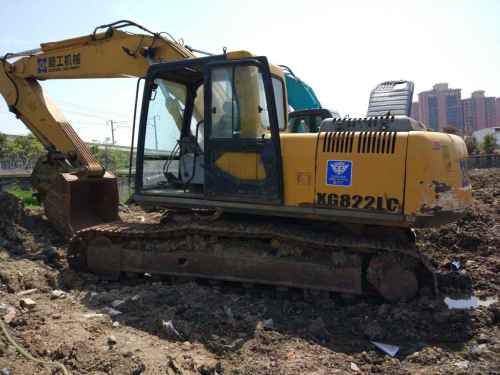 安徽出售转让二手7185小时2009年厦工XG822LC挖掘机