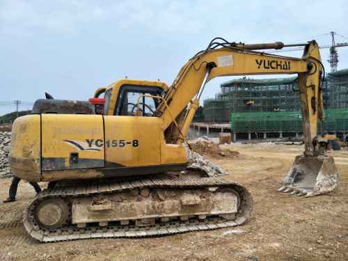 贵州出售转让二手7641小时2010年玉柴YC135挖掘机