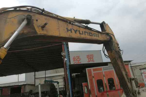山东出售转让二手2499小时2009年现代R225LC挖掘机