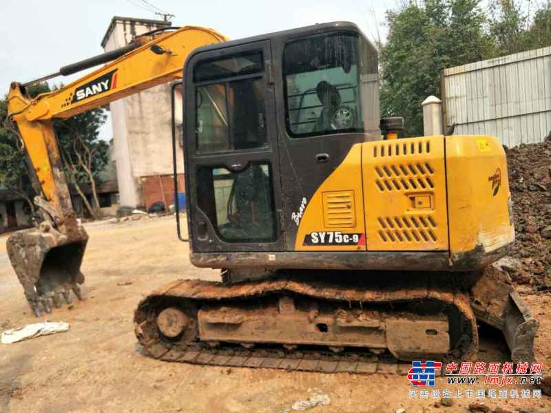 云南出售转让二手4208小时2013年三一重工SY75C挖掘机