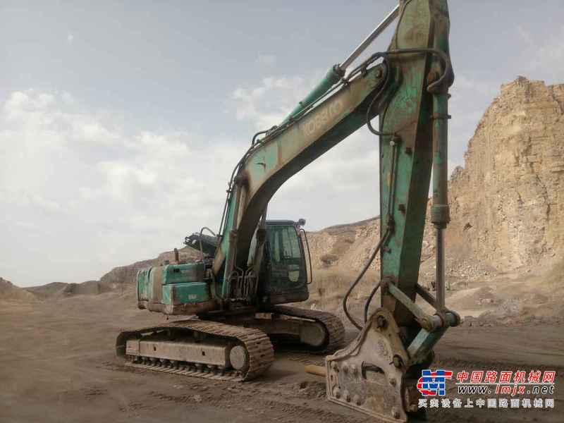 山西出售转让二手12000小时2009年神钢SK250挖掘机