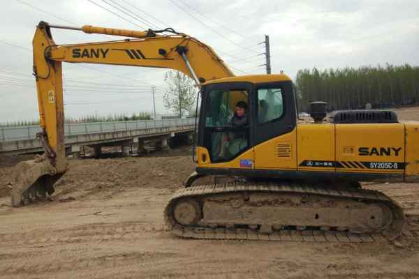 山东出售转让二手4876小时2008年三一重工SY205C挖掘机
