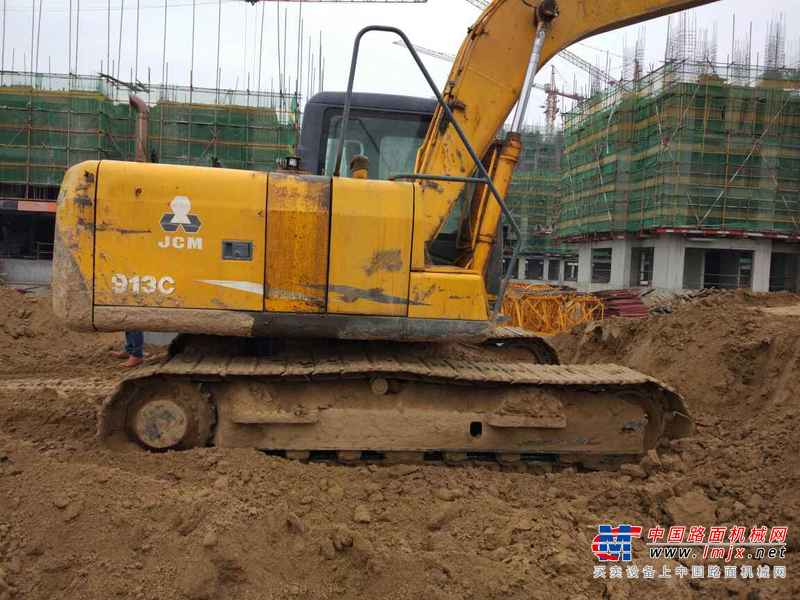 山东出售转让二手7000小时2009年山重建机JCM913C挖掘机