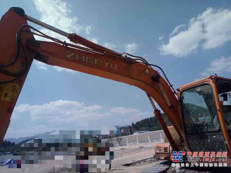 贵州出售转让二手7100小时2012年振宇ZY150挖掘机