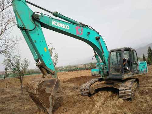 山西出售转让二手5900小时2011年神钢SK250挖掘机