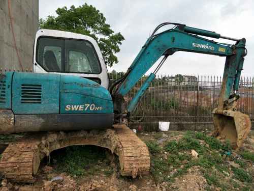湖南出售转让二手8000小时2012年山河智能SWE70N9挖掘机