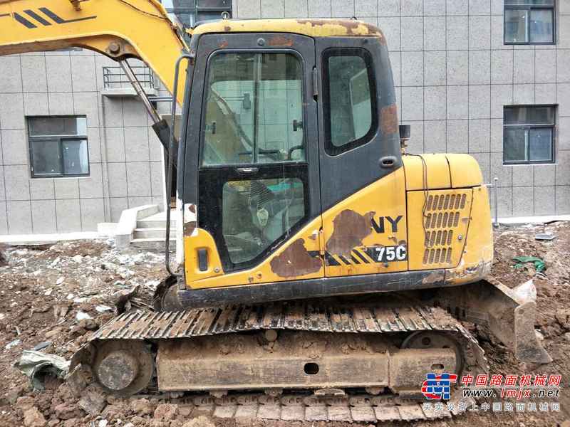 河南出售转让二手10000小时2009年三一重工SY75C挖掘机