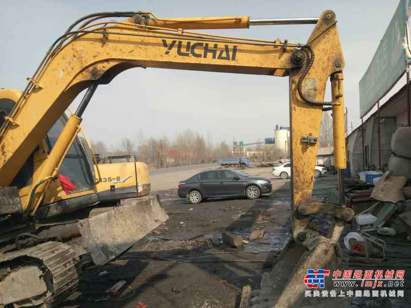 吉林出售转让二手8000小时2010年玉柴YC85挖掘机