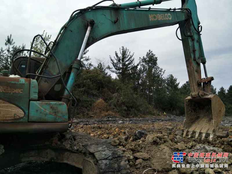 贵州出售转让二手9100小时2007年神钢SK250挖掘机