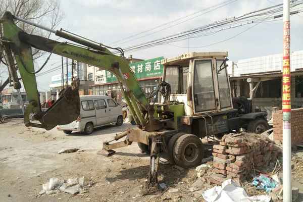 辽宁出售转让二手1000小时2011年犀牛重工轮挖XNW44180挖掘机